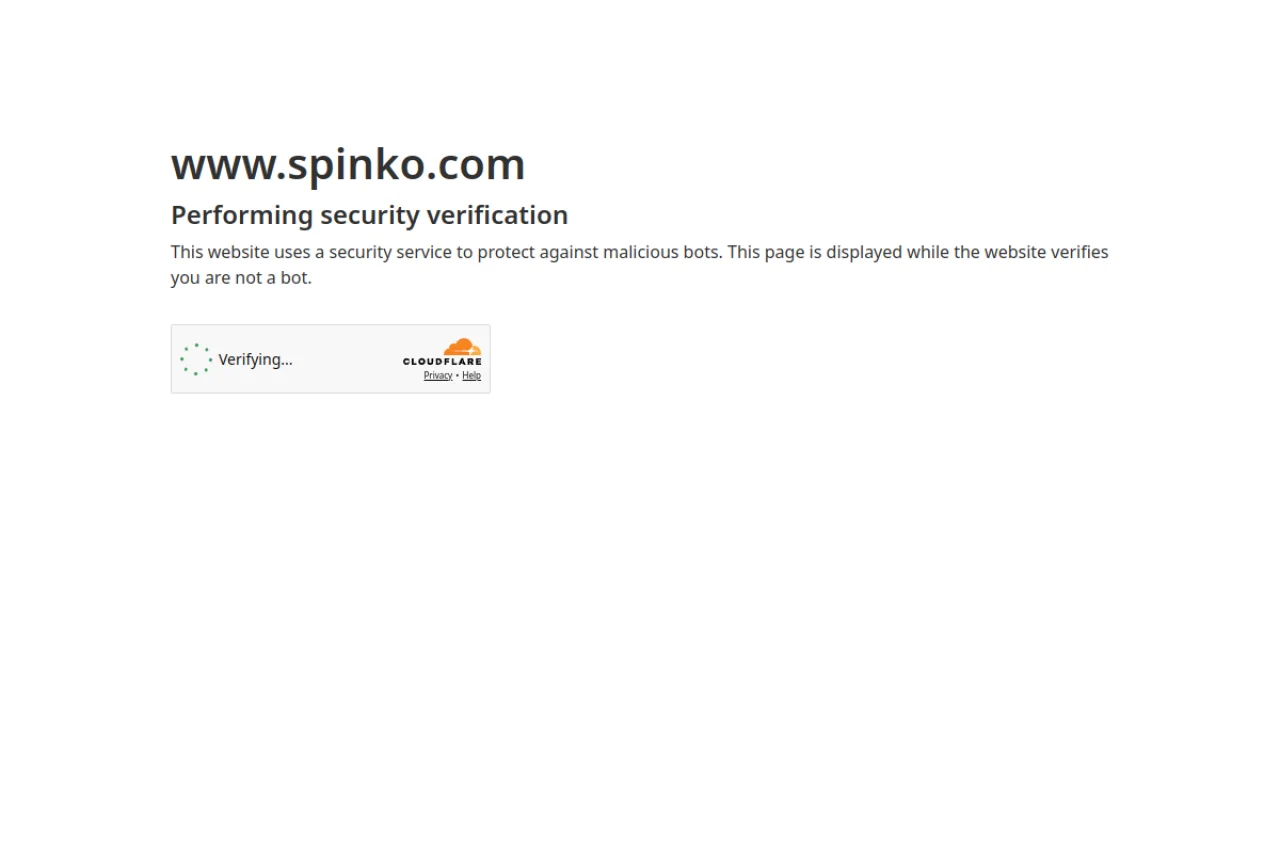 Spinko screenshot